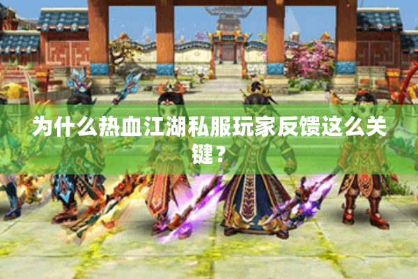 为什么热血江湖私服玩家反馈这么关键？