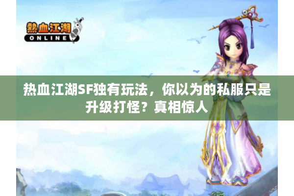 热血江湖SF独有玩法，你以为的私服只是升级打怪？真相惊人