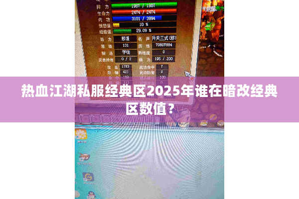 热血江湖私服经典区2025年谁在暗改经典区数值？