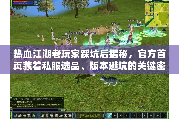 热血江湖老玩家踩坑后揭秘,官方首页藏着私服选品、版本避坑的关键密码? 热血江湖老玩家踩坑后揭秘,官方首页藏着私服选品、版本避坑的关键密码?