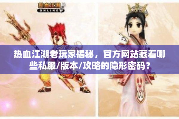 热血江湖老玩家揭秘，官方网站藏着哪些私服/版本/攻略的隐形密码？