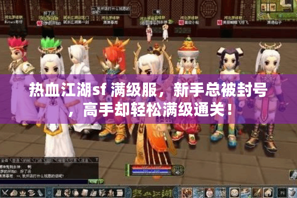 热血江湖sf 满级服，新手总被封号，高手却轻松满级通关！