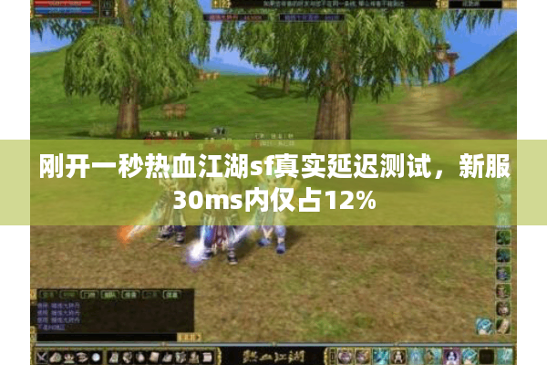 刚开一秒热血江湖sf真实延迟测试,新服30ms内仅占12% 刚开一秒热血江湖sf真实延迟测试,新服30ms内仅占12%